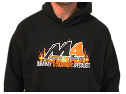 10049-C "DuraMAx/Allison Flames" Hoodie medium