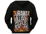 10049-C "DuraMAx/Allison Flames" Hoodie back thumbnail