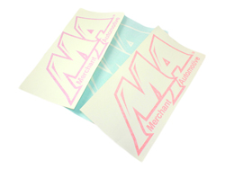 16  x 7.25 MA Outline Sticker