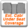 Rear Extended Cab Plus Under Seat Coverage