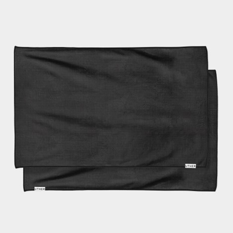 Uther Cart Towel (No Hanging) (Black)