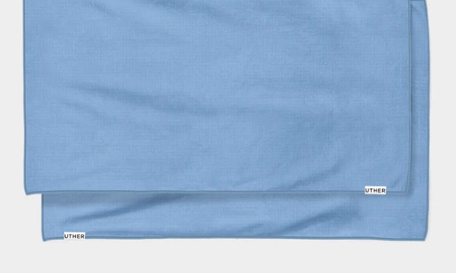 Non-Hang Basic Cart Golf Towel - Carolina Blue